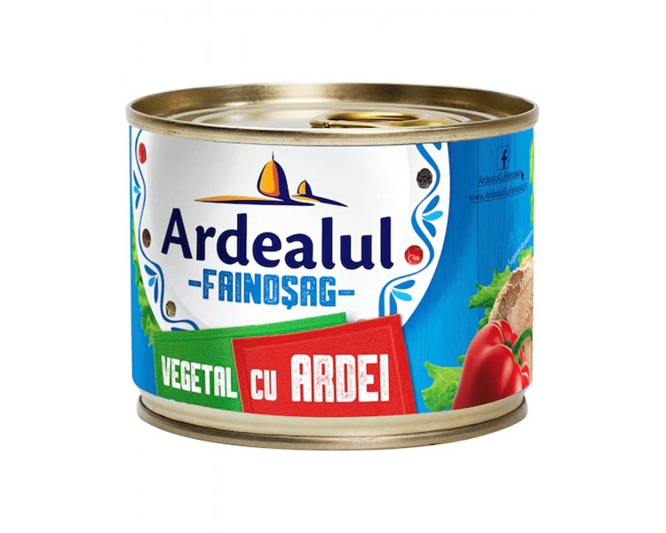 ARDEALUL PATÉ VEGETAL PIMIENTO 200G/6