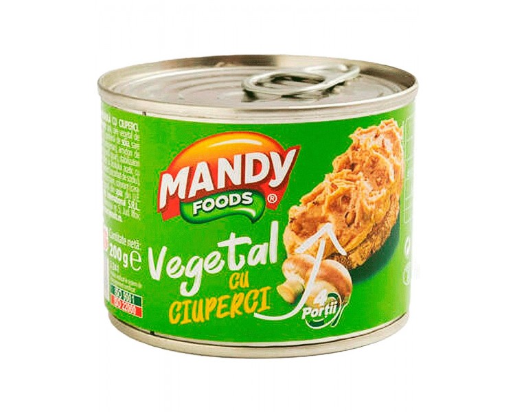 Paté Vegetal con Champiñones 200G