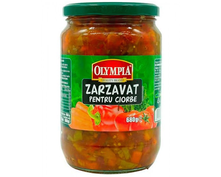 OLYMPIA VERDURAS CALDO 680G/6