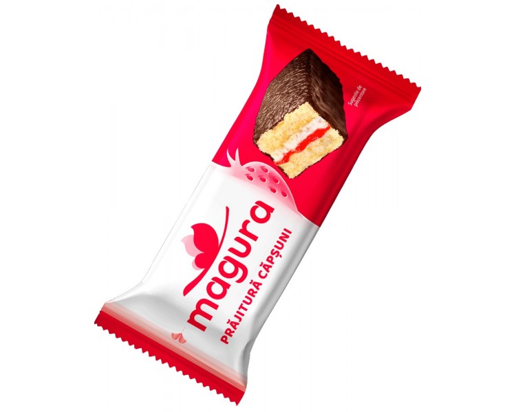 Prajitura Magura cu Capsuni