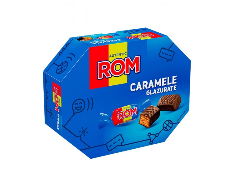 KANDIA BOMBONES GLASEADOS RON 195G/14