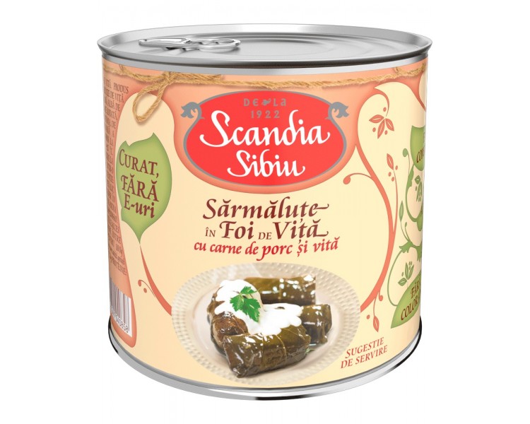 SCANDIA SARMALE VITA VIE CARNE PORC-VITA 400G/6