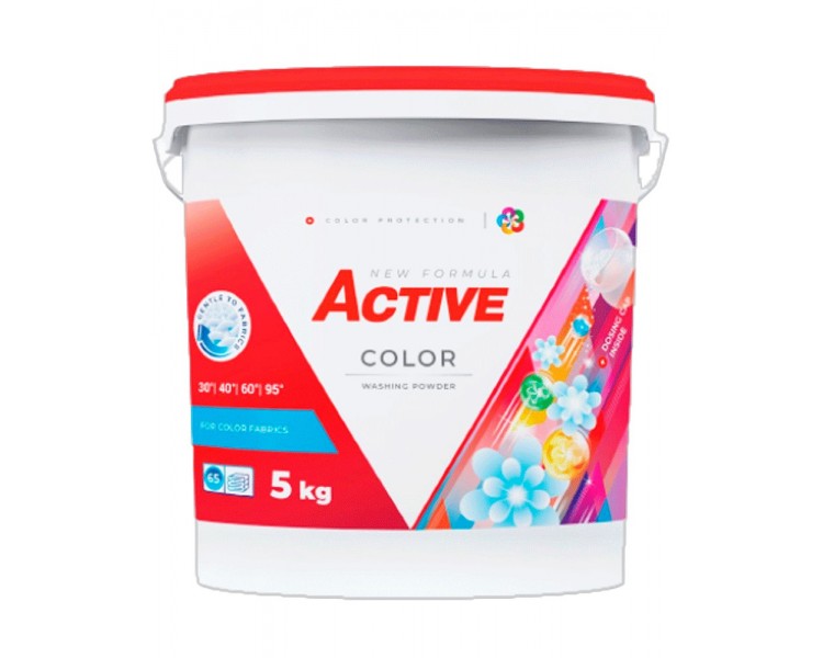 ACTIVE DETERGENTE POLVO COLOR 5KG