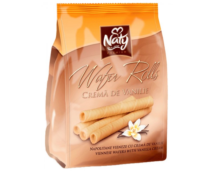 NATY NAPOLITANE ROLLS VANILIE 200G/9