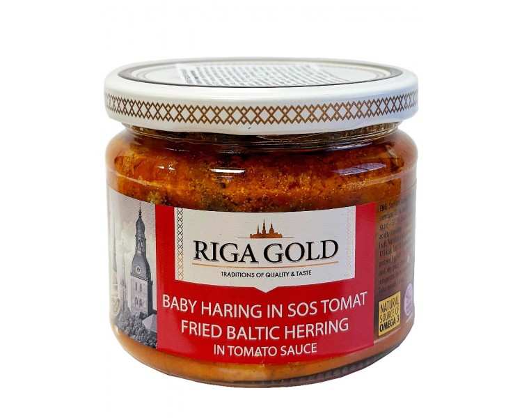 RIGA BABY HERING SOS TOMATE 280G/12