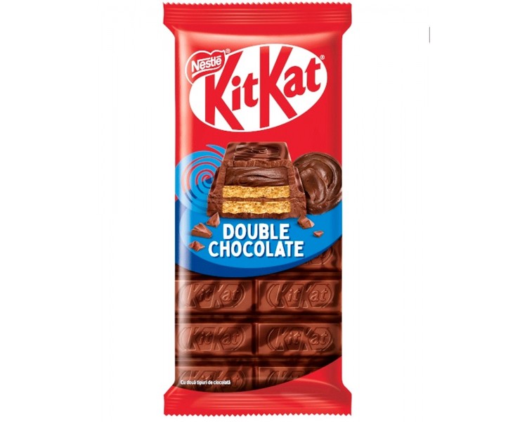 KIT KAT TABLETA DOUBLE CIOCOLATA 99G/15