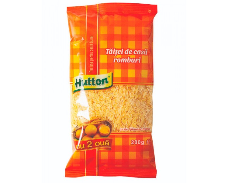 HUTTON PASTA CASERA ROMBOS 2 HUEVOS 200G/20