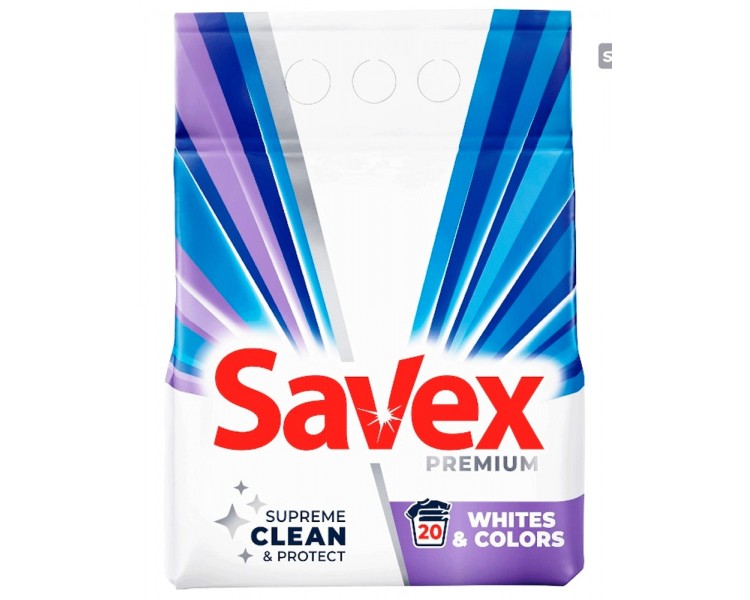 SAVEX WHITE & COLOR 2KG/8