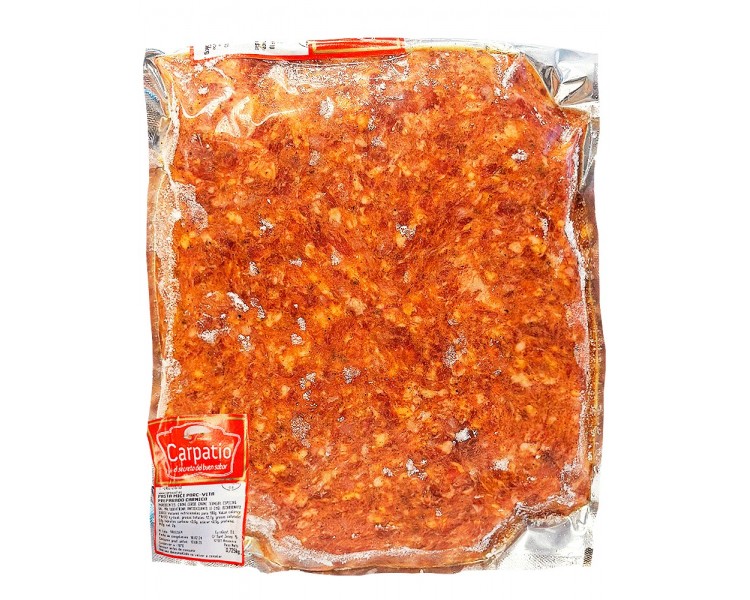 CARPATIO PASTA MICI CERDO-VACUNO