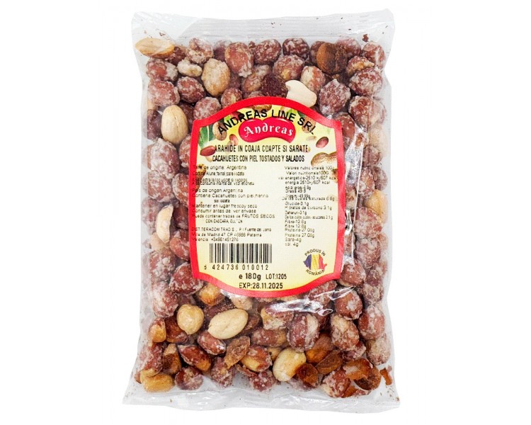 ANDREAS ARAHIDE COAJA COAPTE SARATE 200G/16