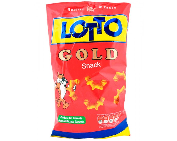 LOTTO SNACKS GOLD 80G/20