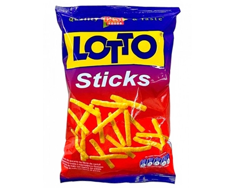 LOTTO STICKS QUESO 70G/24