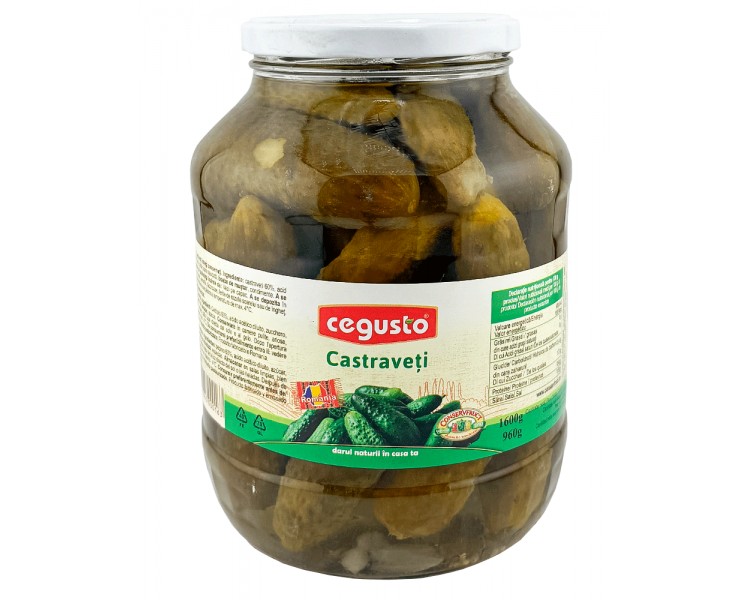 Pepinillos en Vinagre 1600G