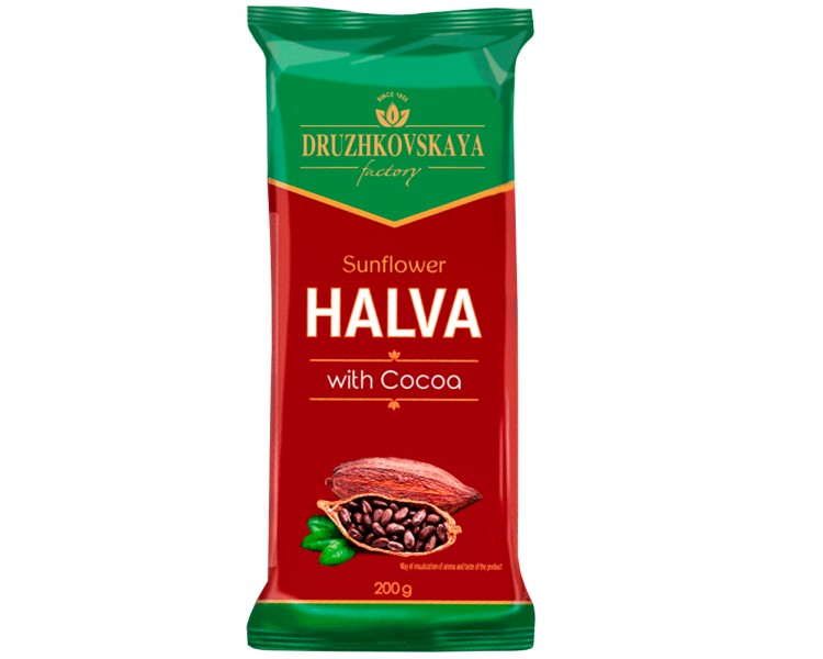 DF HALVA CACAO 200G/20