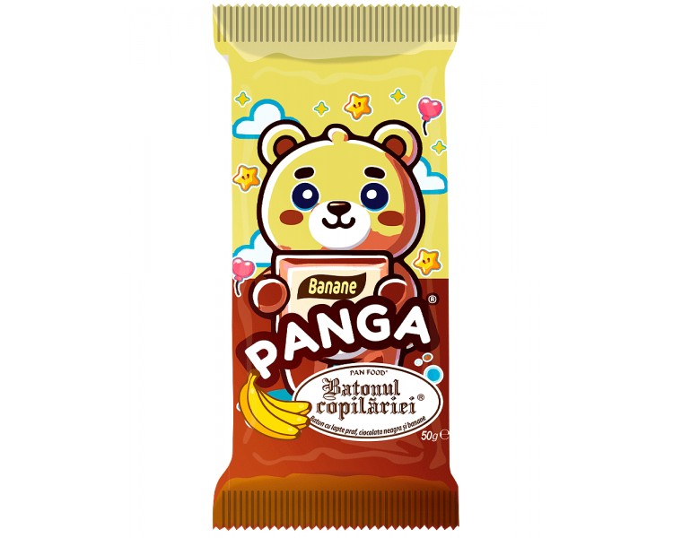 PAN FOOD CHOCOLATINA PANGA CHOC. NEGRO-BANANA 50G/20