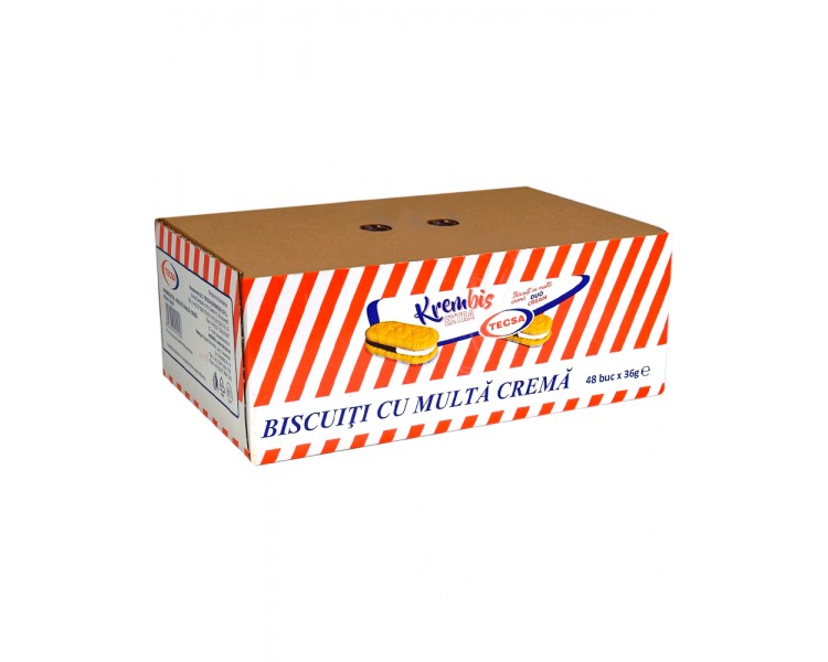 TECSA KREMBIS GALLETAS CREMA DUO 36G/48