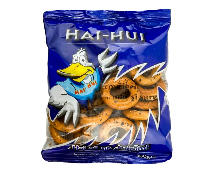 HAI-HUI ROSQUILLAS AMAPOLA-SAL 100G/50