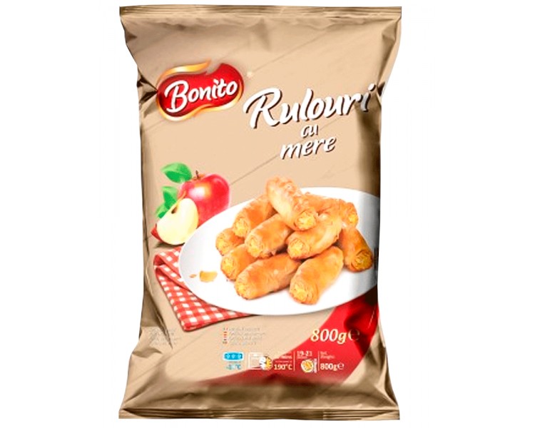 TIPTOP ROLLITO MANZANA 800G/12