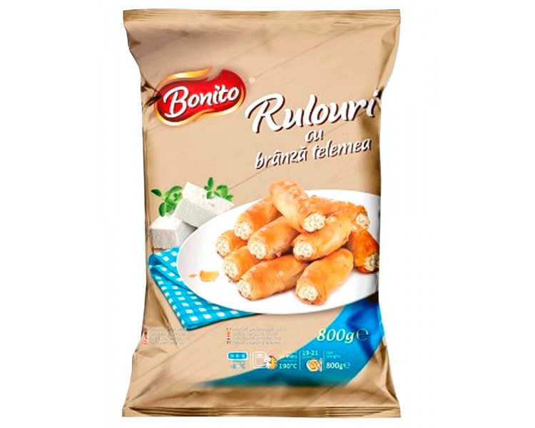 TIPTOP ROLLITO QUESO 800G/12