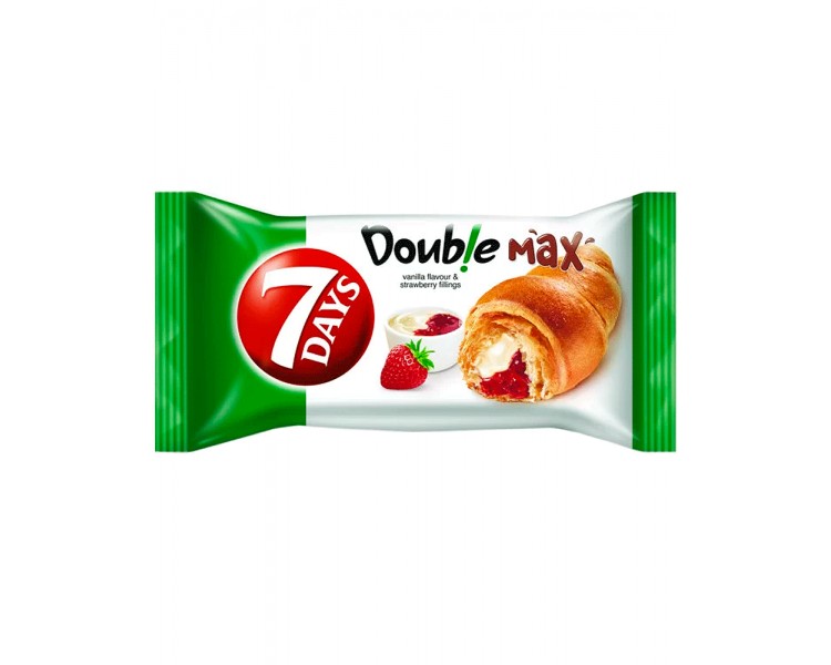 Corn Double cu Vanilie si Capsuni 7Days