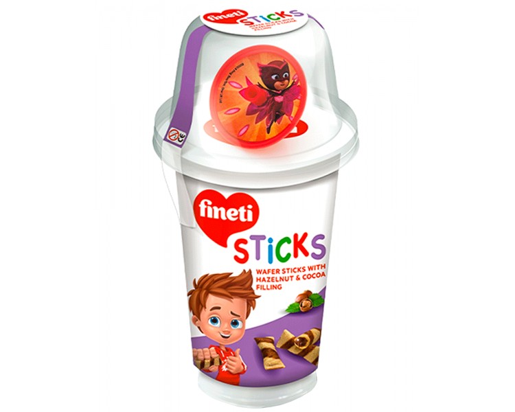 Fineti Sticks Umplute cu Crema 45G*8