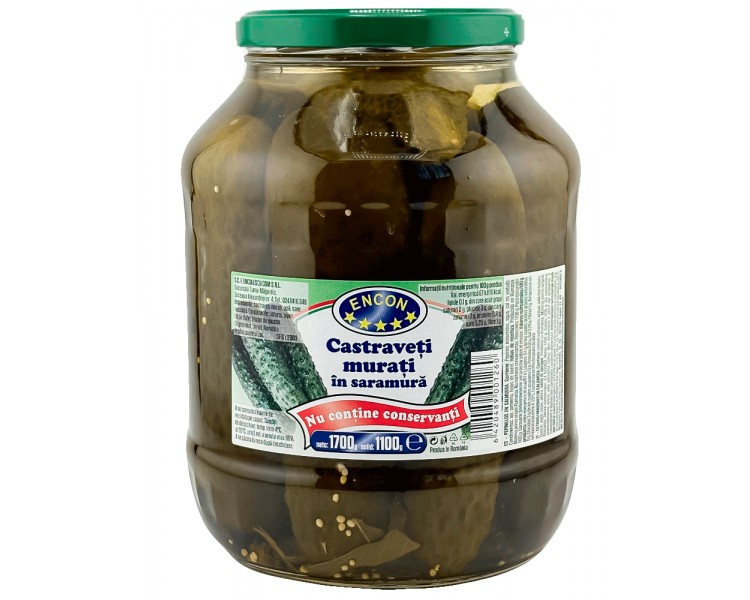 ENCON PEPINILLOS SALMUERA 1700G/4