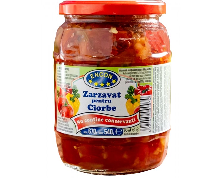 ENCON ZARZAVAT CIORBE 720G/6