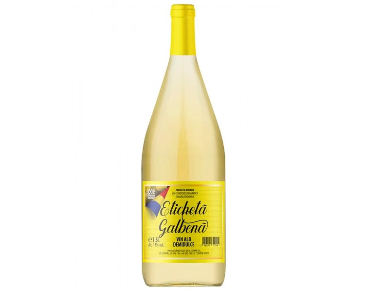 Vino Blanco Semidulce Etiqueta Dorada 1.5L