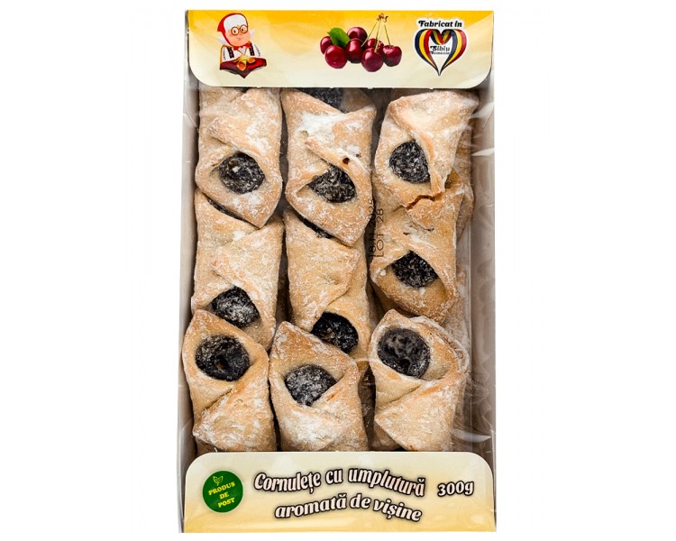 PAN FOOD CORNULETE VISINE 300G/24