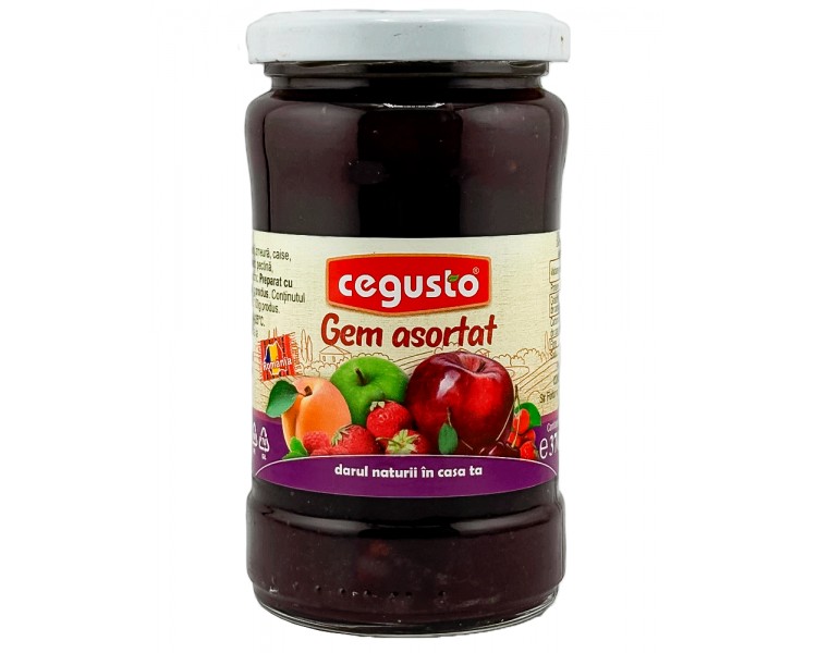 CONSERVFRUCT GEM ASORTAT 370G/8
