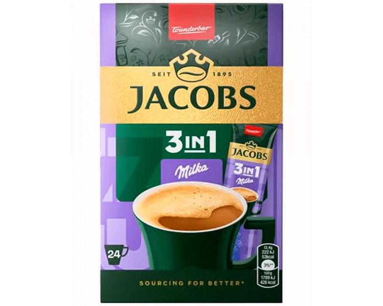JACOBS 3IN1 MILKA 18G/24