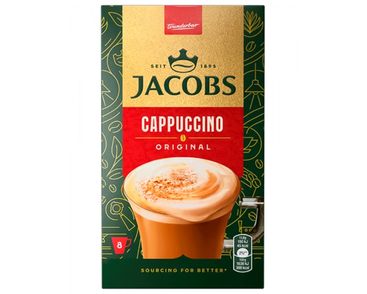 JACOBS CAPPUCCINO ORIGINAL 11.6G*8/10