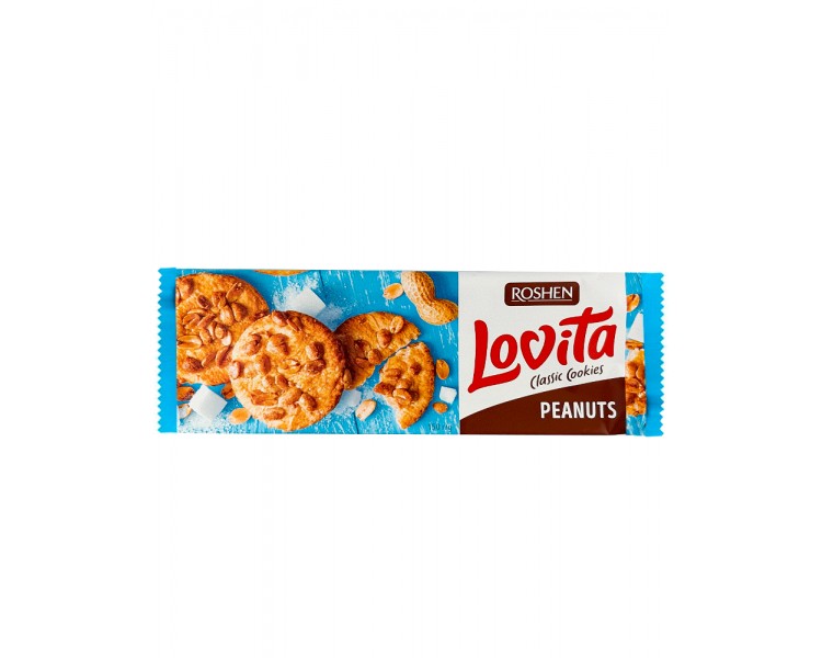 ROSHEN LOVITA BISCUITI ARAHIDE 150G/16