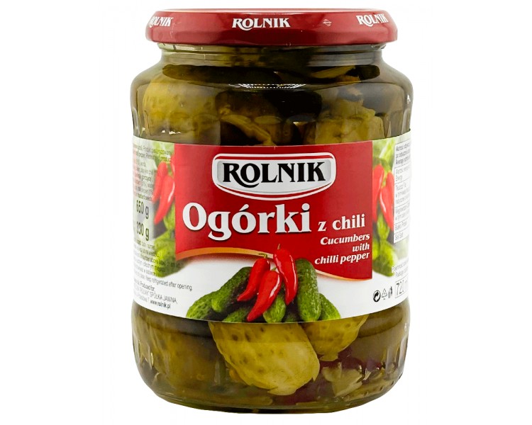 ARSENAL ROLNIK PEPINILLOS SALMUERA CHILI 720G/6