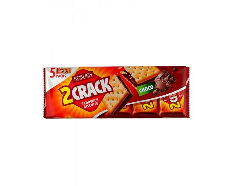 ROSHEN 2 CRACK BISCUITI CIOCOLATA 190G/26