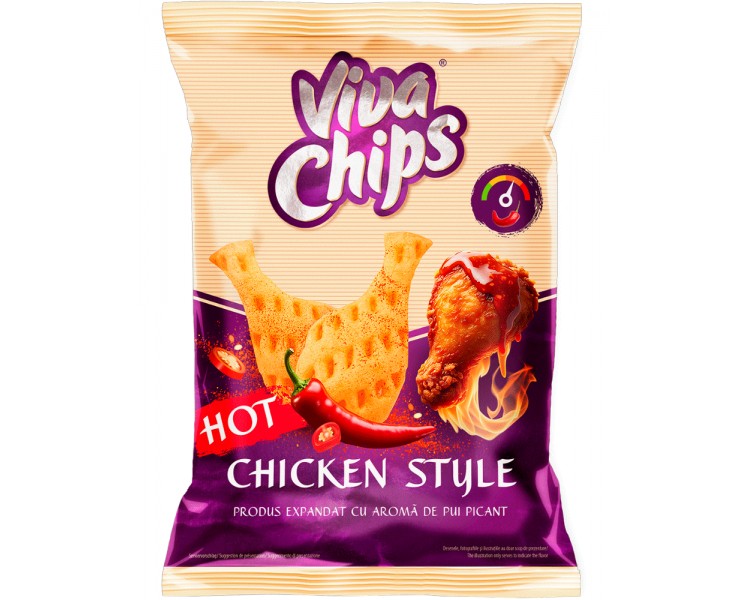 VIVA CHIPS PUI PICANT 100G/20