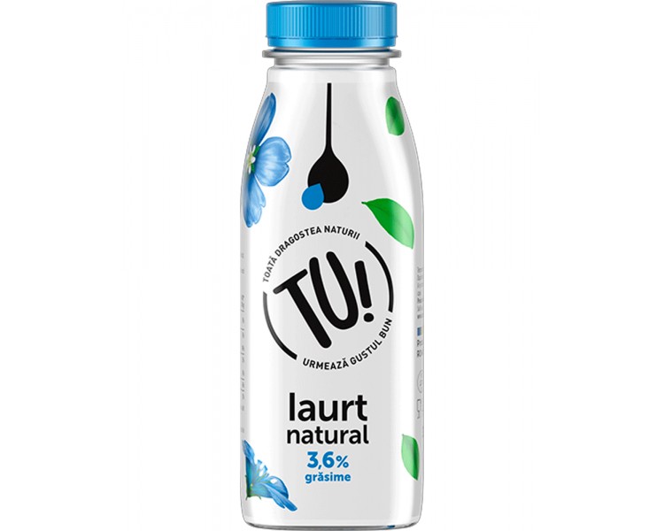 TU! IAURT NATURAL 3.6% 330G/8