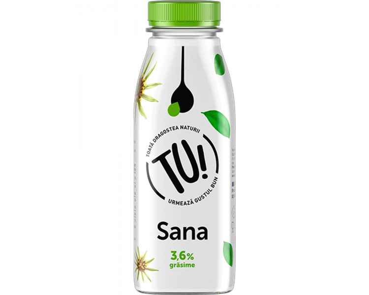 TU! YOGUR LIQUIDO "SANA" 3.6% 330G/8