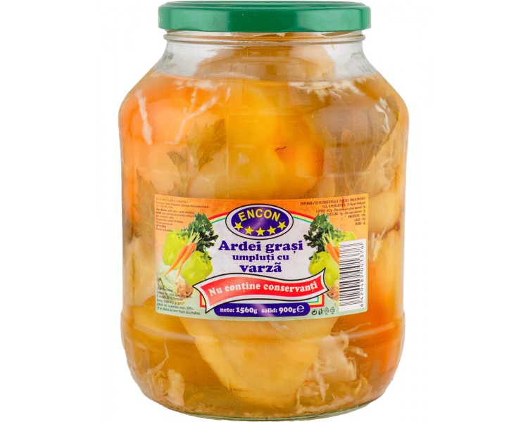 ENCON PIMIENTOS RELLENOS REPOLLO 1700G/4