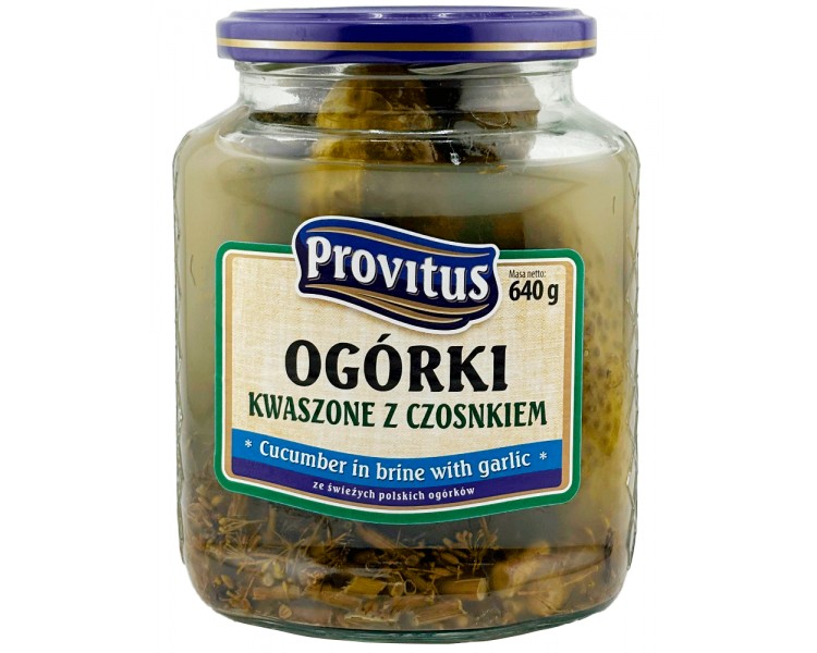 ARSENAL PROVITUS PEPINILLOS SALMUERA AJO 720/6