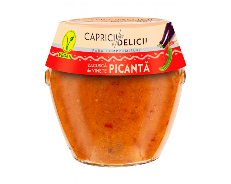 CAPRICII ZACUSCA VINETE PICANTA 550G/6