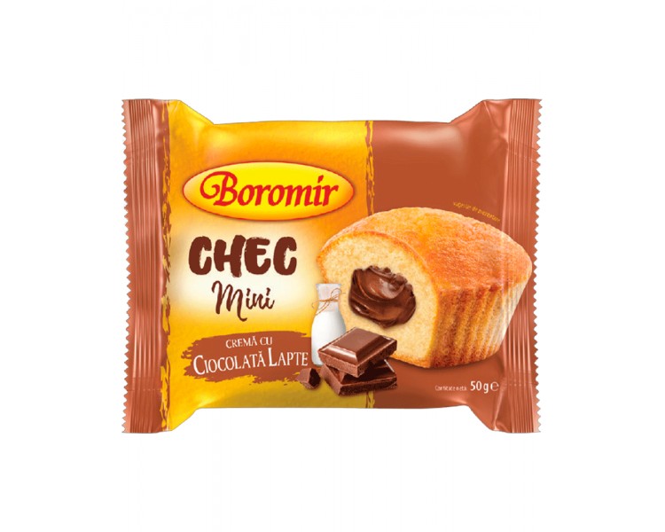 BOROMIR MINI BIZCOCHO CHOCOLATE-LECHE 50G/13