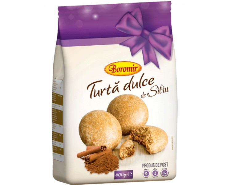 BOROMIR TURTA DULCE SIBIU 400G/10