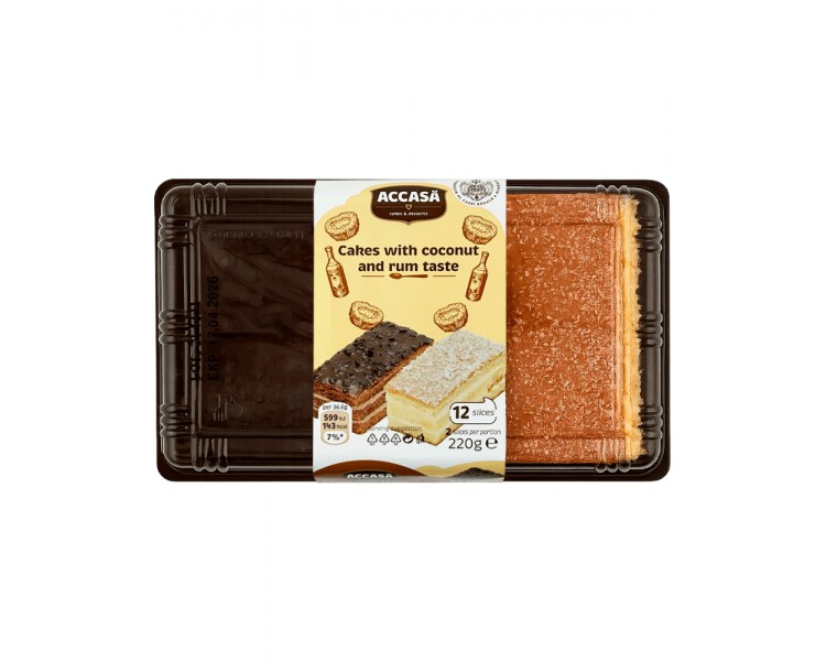 ACCASA PASTEL COCO-RON 220G/10