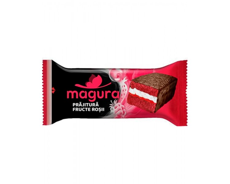 KANDIA MAGURA FRUCTE ROSII 35G/24