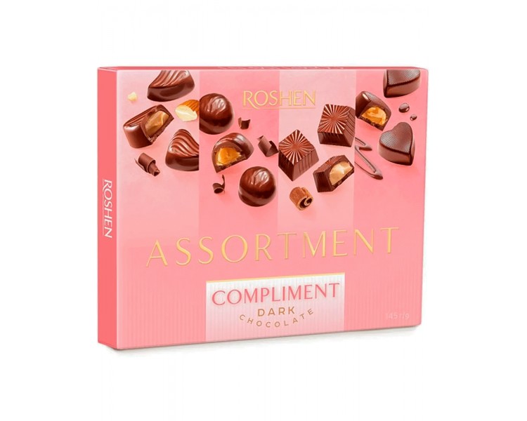ROSHEN PRALINE COMPLIMENT ASORTATE 145G/8