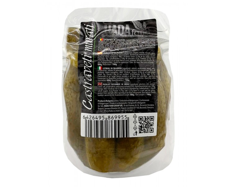 HADA PEPINILLOS SALMUERA 400G/15