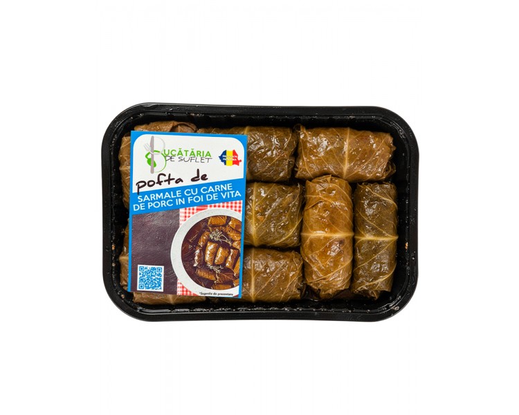 SARMALE CARNE PORC VITA VIE FIERTE 1KG/8 - CONG.