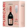 CEPTURA PURCARI CUVEE ROSE BRUT +2 PAHARE 0.75L/3