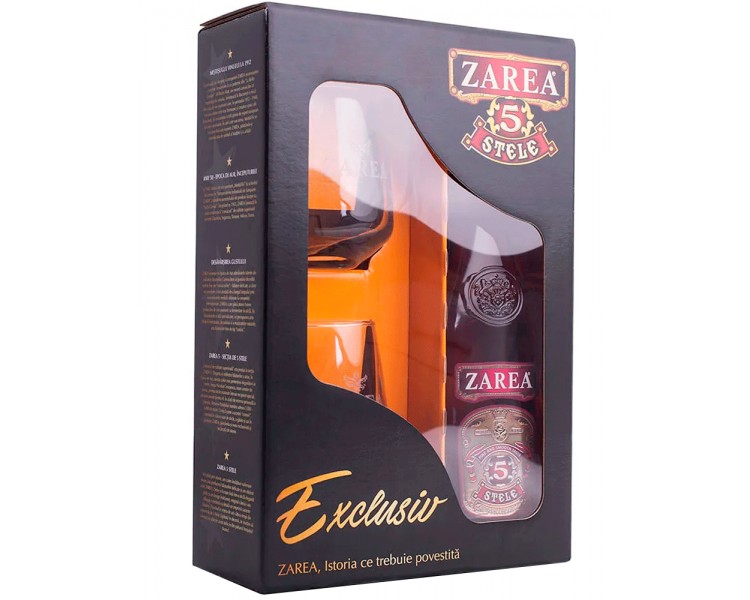ZAREA CONIAC EXCLUSIV 5* + 2 PAHARE 0.5L /5